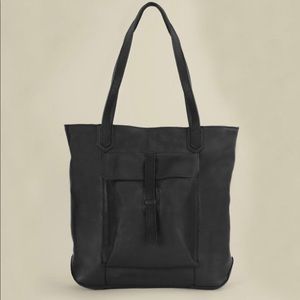 NWT Black Wilson’s Leather Tote